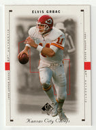 Elvis Grbac - Kansas City Chiefs (NFL Football Card) 1999 Upper Deck SP Authentic # 41 Mint