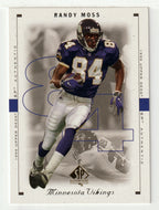 Randy Moss - Minnesota Vikings (NFL Football Card) 1999 Upper Deck SP Authentic # 47 Mint