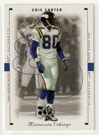 Cris Carter - Minnesota Vikings (NFL Football Card) 1999 Upper Deck SP Authentic # 49 Mint