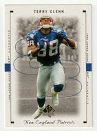 Terry Glenn - New England Patriots (NFL Football Card) 1999 Upper Deck SP Authentic # 52 Mint