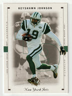 Keyshawn Johnson - New York Jets (NFL Football Card) 1999 Upper Deck SP Authentic # 59 Mint