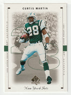 Curtis Martin - New York Jets (NFL Football Card) 1999 Upper Deck SP Authentic # 61 Mint