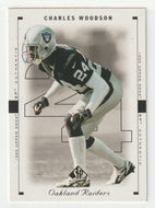 Charles Woodson - Oakland Raiders (NFL Football Card) 1999 Upper Deck SP Authentic # 64 Mint