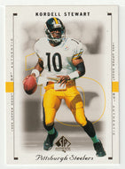 Kordell Stewart - Pittsburgh Steelers (NFL Football Card) 1999 Upper Deck SP Authentic # 67 Mint