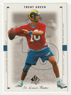 Trent Green - St. Louis Rams (NFL Football Card) 1999 Upper Deck SP Authentic # 71 Mint