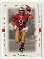Steve Young - San Francisco 49ers (NFL Football Card) 1999 Upper Deck SP Authentic # 75 Mint