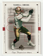 Terrell Owens - San Francisco 49ers (NFL Football Card) 1999 Upper Deck SP Authentic # 77 Mint