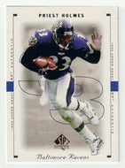 Priest Holmes - Baltimore Ravens (NFL Football Card) 1999 Upper Deck SP Authentic # 7 Mint