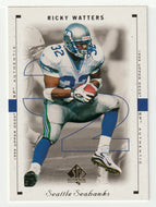 Ricky Watters - Seattle Seahawks (NFL Football Card) 1999 Upper Deck SP Authentic # 80 Mint