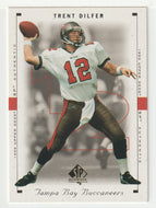 Trent Dilfer - Tampa Bay Buccaneers (NFL Football Card) 1999 Upper Deck SP Authentic # 83 Mint