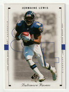 Jermaine Lewis - Baltimore Ravens (NFL Football Card) 1999 Upper Deck SP Authentic # 8 Mint