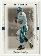 Troy Aikman - Dallas Cowboys (NFL Football Card) 1999 Upper Deck SP Authentic # 21 Mint