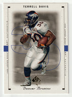 Terrell Davis - Denver Broncos (NFL Football Card) 1999 Upper Deck SP Authentic # 24 Mint