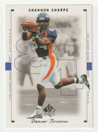 Shannon Sharpe - Denver Broncos (NFL Football Card) 1999 Upper Deck SP Authentic # 27 Mint