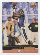 Michael Jackson - Baltimore Ravens (NFL Football Card) 1999 Upper Deck # 19 Mint