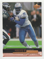 Robert Porcher - Detroit Lions (NFL Football Card) 1999 Upper Deck # 77 Mint