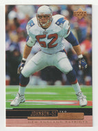 Ted Johnson - New England Patriots (NFL Football Card) 1999 Upper Deck # 128 Mint