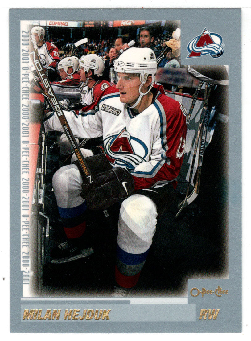 Milan Hejduk - Colorado Avalanche (NHL Hockey Card) 2000-01 O-Pee-Chee # 136 Mint