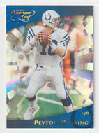 Peyton Manning - Indianapolis Colts (NFL Football Card) 2000 Quantum Leaf # 123 Mint
