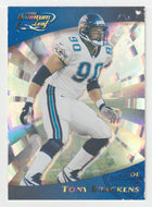 Tony Brackens - Jacksonville Jaguars (NFL Football Card) 2000 Quantum Leaf # 134 Mint