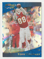 Tony Gonzalez - Kansas City Chiefs (NFL Football Card) 2000 Quantum Leaf # 141 Mint