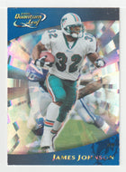 James Johnson - Miami Dolphins (NFL Football Card) 2000 Quantum Leaf # 153 Mint