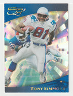 Tony Simmons - New England Patriots (NFL Football Card) 2000 Quantum Leaf # 173 Mint
