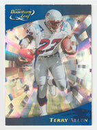 Terry Allen - New England Patriots (NFL Football Card) 2000 Quantum Leaf # 177 Mint