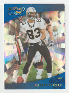 Keith Poole - New Orleans Saints (NFL Football Card) 2000 Quantum Leaf # 190 Mint