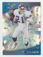 Tiki Barber - New York Giants (NFL Football Card) 2000 Quantum Leaf # 194 Mint