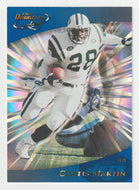 Curtis Martin - New York Jets (NFL Football Card) 2000 Quantum Leaf # 203 Mint