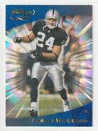 Charles Woodson - Oakland Raiders (NFL Football Card) 2000 Quantum Leaf # 214 Mint