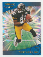 Troy Edwards - Pittsburgh Steelers (NFL Football Card) 2000 Quantum Leaf # 228 Mint