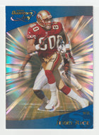 Jerry Rice - San Francisco 49ers (NFL Football Card) 2000 Quantum Leaf # 246 Mint
