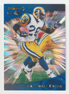 Marshall Faulk - St. Louis Rams (NFL Football Card) 2000 Quantum Leaf # 263 Mint