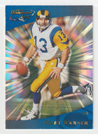 Kurt Warner - St. Louis Rams (NFL Football Card) 2000 Quantum Leaf # 265 Mint