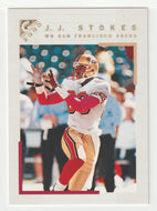J.J. Stokes - San Francisco 49ers (NFL Football Card) 2000 Topps Gallery # 15 Mint