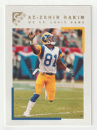 Az-Zahir Hakim - St. Louis Rams (NFL Football Card) 2000 Topps Gallery # 18 Mint