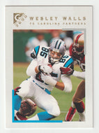 Wesley Walls - Carolina Panthers (NFL Football Card) 2000 Topps Gallery # 23 Mint