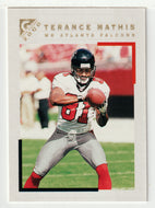 Terance Mathis - Atlanta Falcons (NFL Football Card) 2000 Topps Gallery # 36 Mint