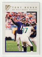 Tony Banks - Baltimore Ravens (NFL Football Card) 2000 Topps Gallery # 38 Mint