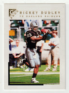 Rickey Dudley - Oakland Raiders (NFL Football Card) 2000 Topps Gallery # 41 Mint