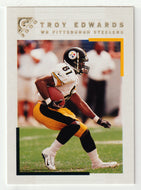 Troy Edwards - Pittsburgh Steelers (NFL Football Card) 2000 Topps Gallery # 42 Mint