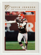 Kevin Johnson - Cleveland Browns (NFL Football Card) 2000 Topps Gallery # 63 Mint
