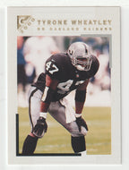 Tyrone Wheatley - Oakland Raiders (NFL Football Card) 2000 Topps Gallery # 84 Mint