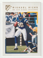 Mikhael Ricks - San Diego Chargers (NFL Football Card) 2000 Topps Gallery # 85 Mint