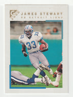 James Stewart - Detroit Lions (NFL Football Card) 2000 Topps Gallery # 91 Mint