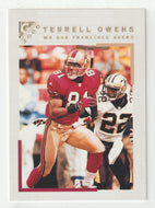 Terrell Owens - San Francisco 49ers (NFL Football Card) 2000 Topps Gallery # 97 Mint