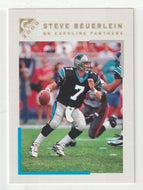 Steve Beuerlein - Carolina Panthers (NFL Football Card) 2000 Topps Gallery # 99 Mint