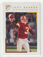 Jeff George - Washington Redskins (NFL Football Card) 2000 Topps Gallery # 101 Mint